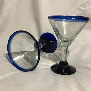 Pair of cocktail glasses